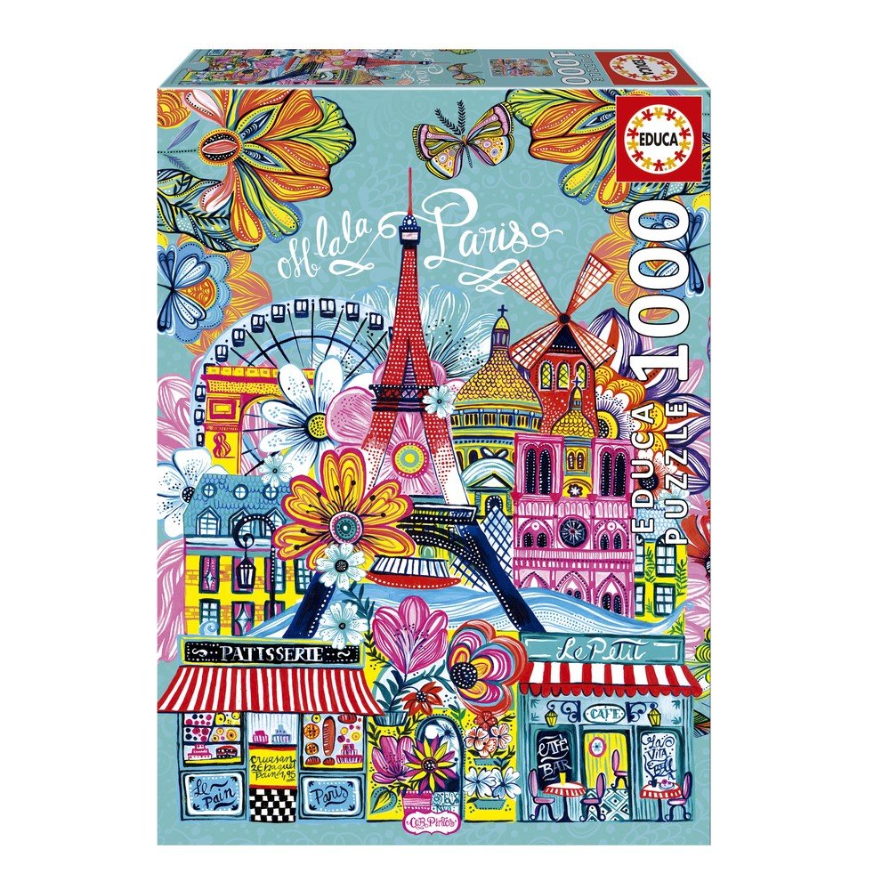 Puzzle 1000 Paris Educa-Borras