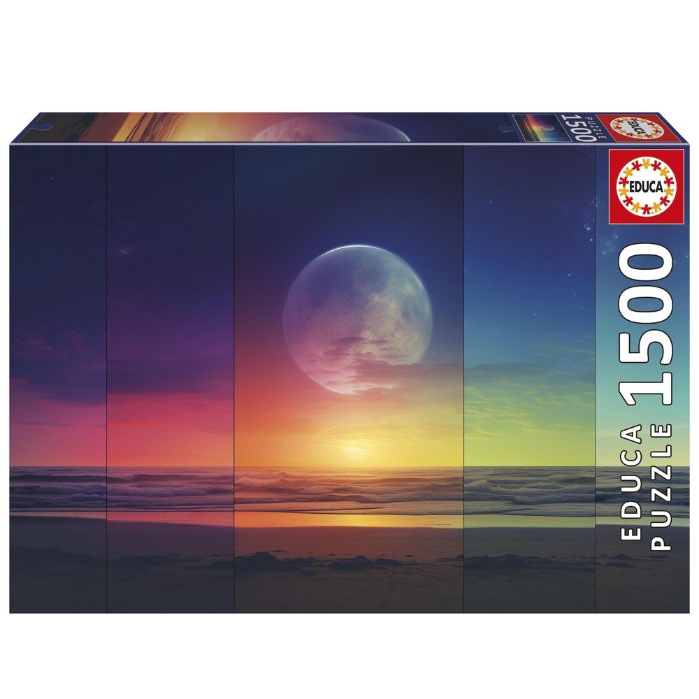 Puzzle 1500 Piezas Fases Cósmicas Educa Borras