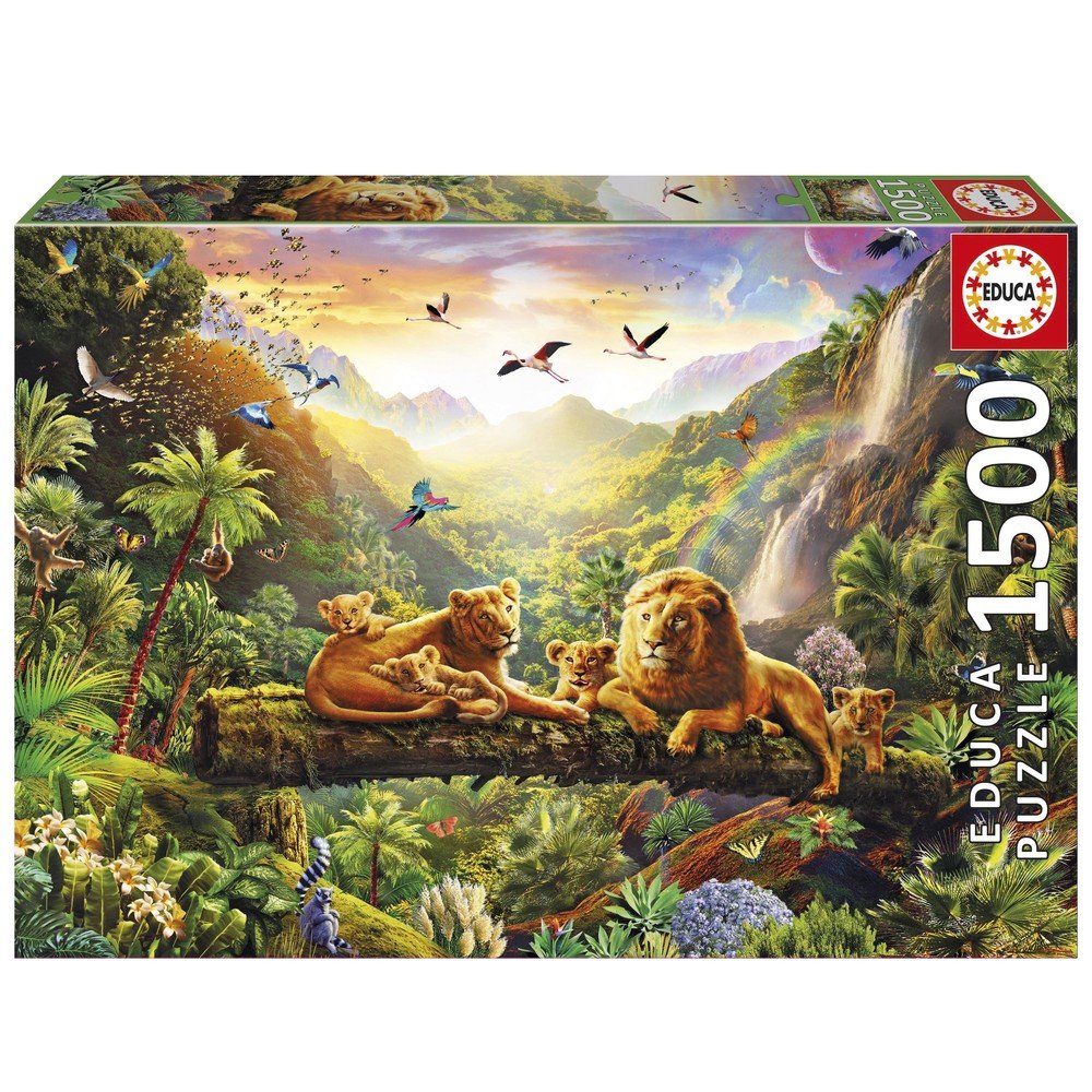 Puzzle 1500 Piezas El Puente del Árbol del León Educa Borras