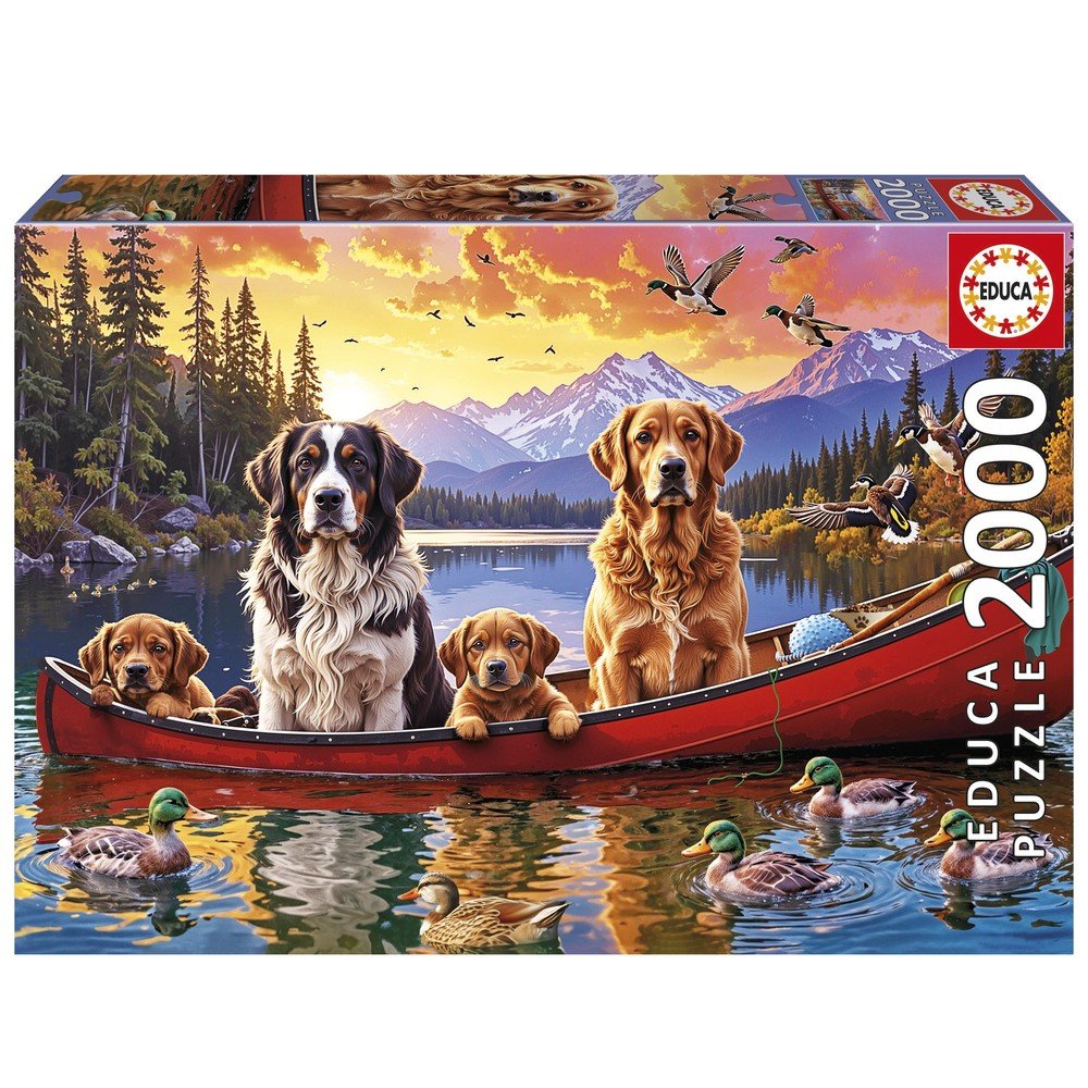 Puzzle 2000 Piezas Domingo con los Niños Educa Borras