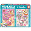 Puzzle 2x500 Hello Kitty Educa-Borras