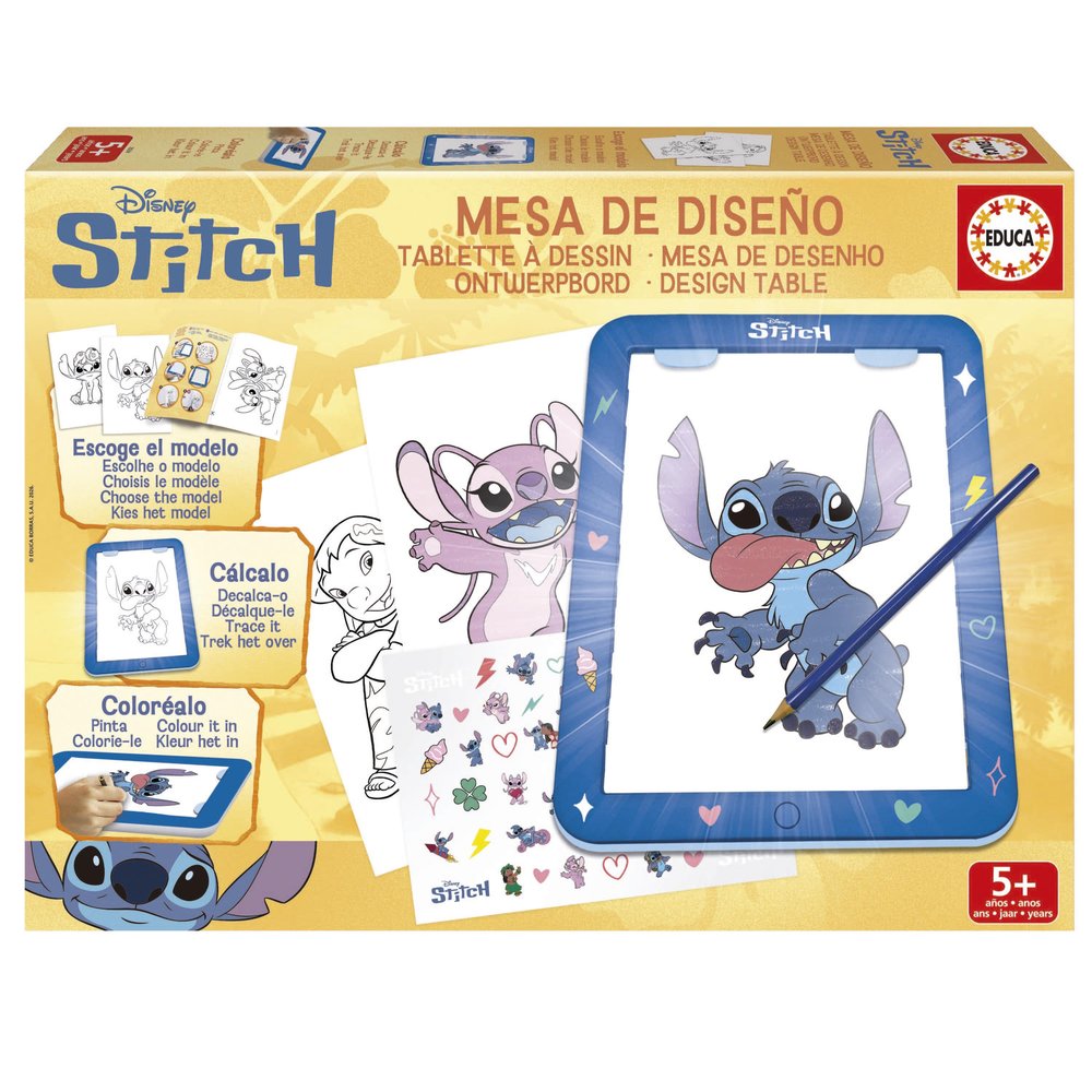 Mesa de Diseño Stitch Educa Borras