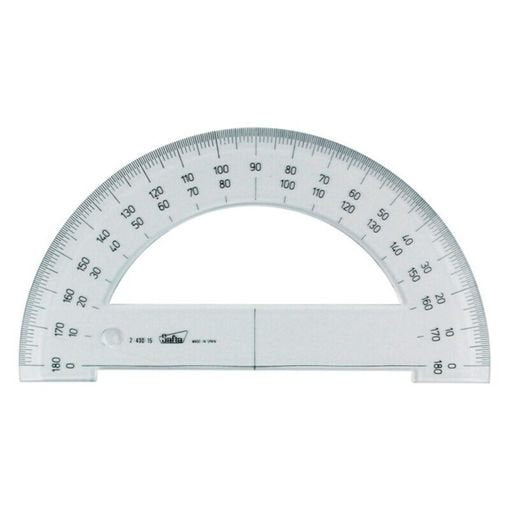 SEMICIRCULO CRISTAL SAFTA 15CM | 20 UNIDADES | (SAFTA BASICO) Imagen principal del producto