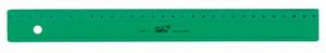 REGLA CRISTAL VERDE SAFTA 30CM | 20 UNIDADES | (SAFTA BASICO) Imagen principal del producto