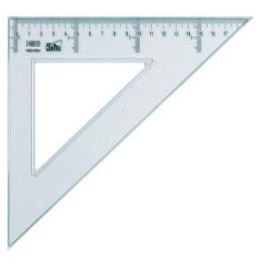 CARTABON GRADUADO 20CM TRANSPARENTE CAJA 20 UDS | 20 UNIDADES | (SAFTA BASICO) Imagen principal del producto