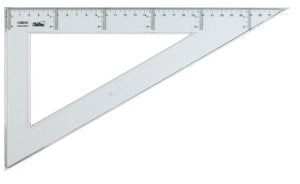 CARTABON GRADUADO 30CM TRANSPARENTE CAJA 20 UDS | 20 UNIDADES | (SAFTA BASICO) Imagen principal del producto