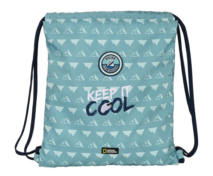 Saco plano reciclable National Geographic Below Zero 35x40x1 cm SAFTA Imagen principal del producto