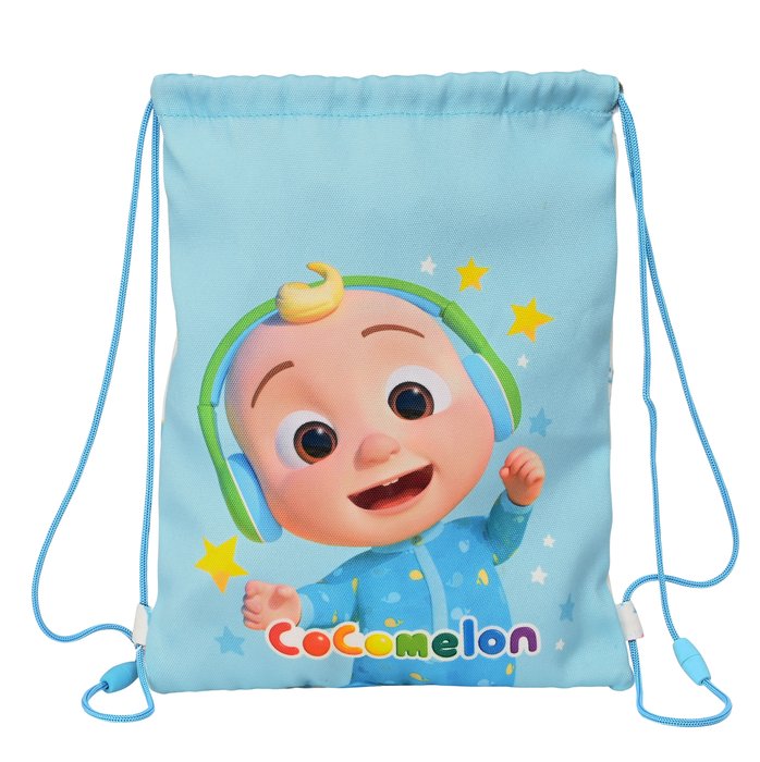 Saco Plano Junior Cocomelon SAFTA 26x34x1 cm Imagen principal del producto