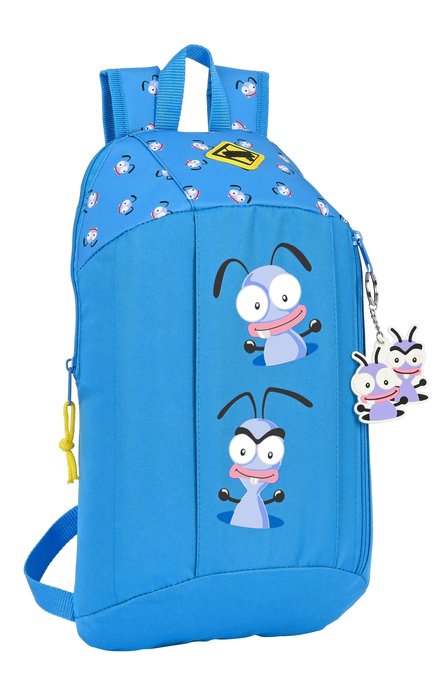 Mochila pequeña con bolsillo vertical El Hormiguero SAFTA