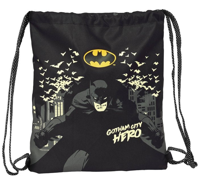Sacos planos Batman Hero 35x40x1cm SAFTA Imagen principal del producto