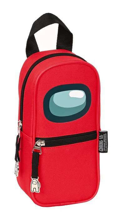 Portatodo con Bolsillo Among Us Red Marca Safta Imagen principal del producto