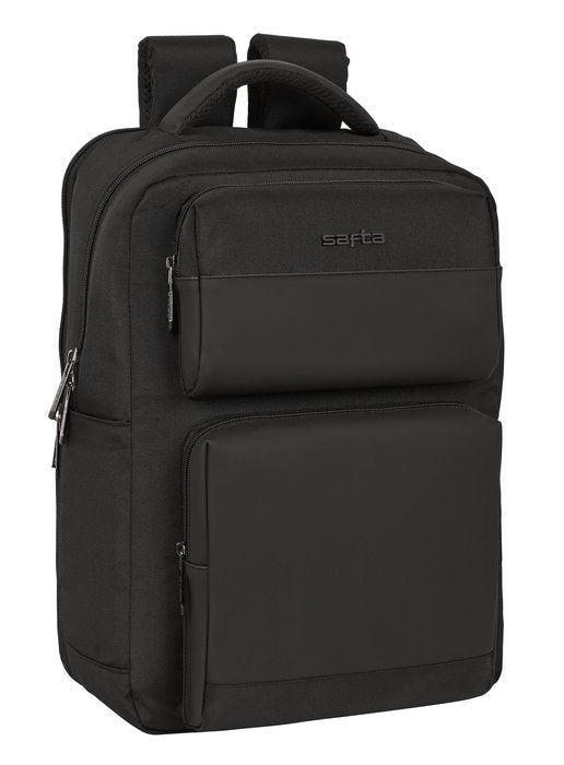 MOCHILA 2 BOLSILLOS PORTATIL 15,6''+USB BUSINESS BLACK | SAFTA BUSINESS Imagen principal del producto