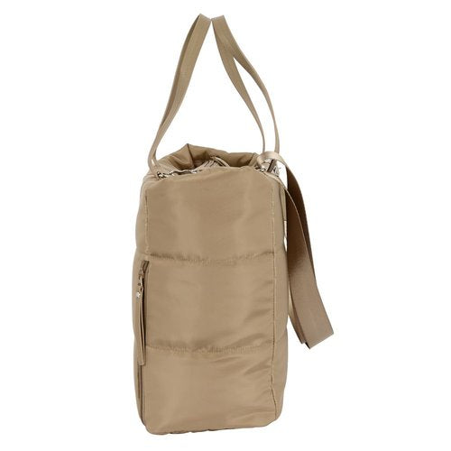 👜 BOLSO PORTÁTIL CON BOLSILLO 14,1'' MOOS CÁPSULA CAMEL 💻✨ Imagen secundaria del producto