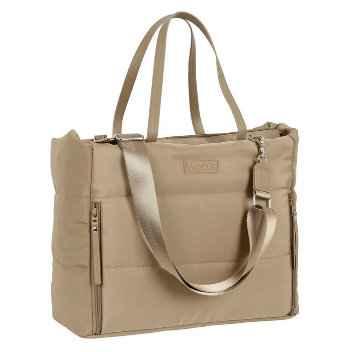 BOLSO PORTATIL CON BOLSILLO 14,1´´ MOOS CAPSULA CAMEL | SAFTA, S,A, | 1 UNIDAD | 8412688482917