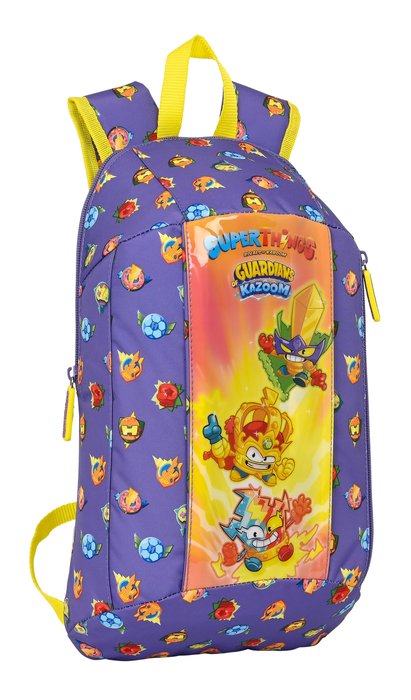 Mochila Mini con Cremallera Vertical SuperThings Guardians of Kazoom SAFTA Imagen principal del producto
