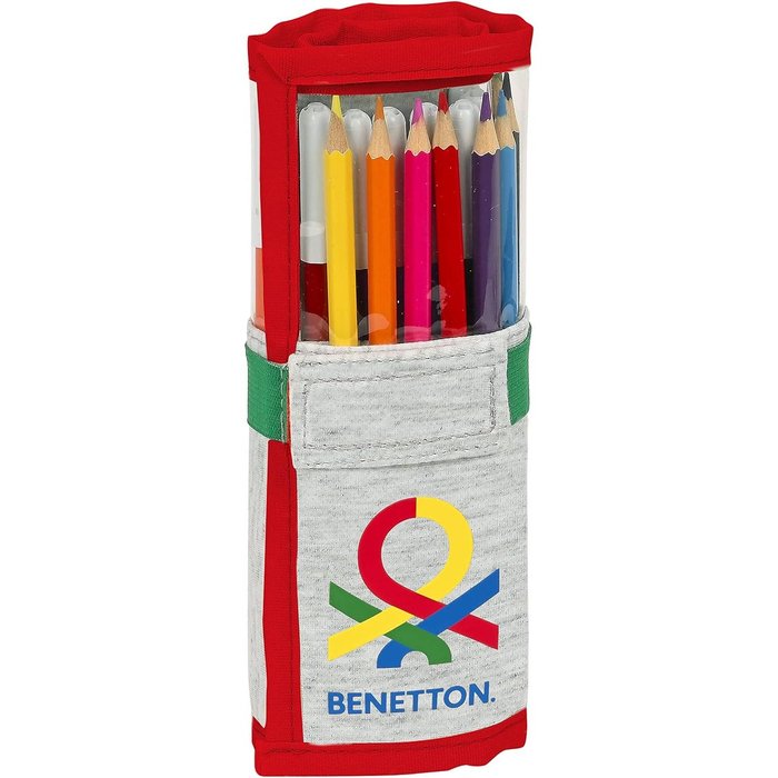 Plumier Enrollable 27 Piezas Benetton Pop SAFTA Imagen principal del producto
