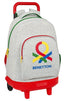 Mochila grande con ruedas compact extraible Benetton Pop SAFTA