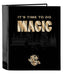 Carpeta folio 4 anillas Harry Potter Witchcraft