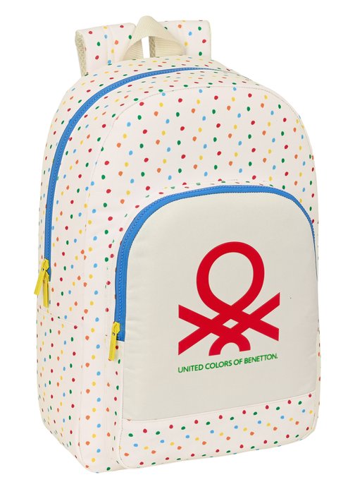 Mochila adaptable carro Benetton Topitos 30x46x14 cm SAFTA Imagen principal del producto
