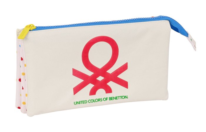 Portatodo triple Benetton Topitos Safta