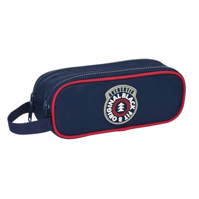 Portatodo doble reciclado Blackfit8 Authentic 21x8x6cm SAFTA Imagen principal del producto
