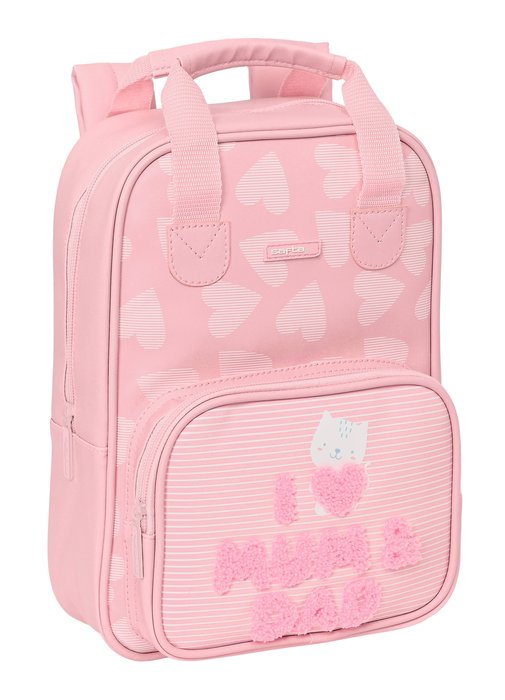 Mochila infantil con asas Facil Limpieza Safta Love 20x28x8 cm
