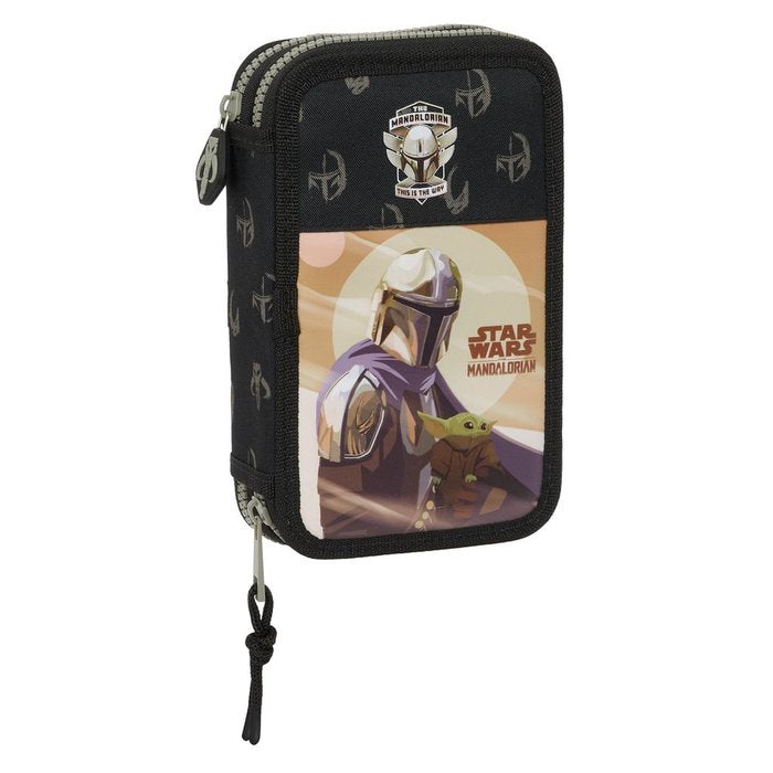Plumier Doble Pequeño 28 Piezas The Mandalorian This Is The Way Marca Safta Imagen principal del producto