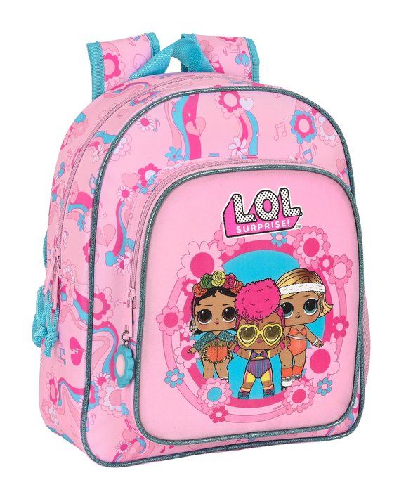Mochila infantil adaptable Carro Lol Surprise GLOW Girl SAFTA