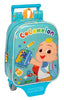 Mochila 232 y Carro 805 Facil Limpieza Cocomelon Back to Class SAFTA