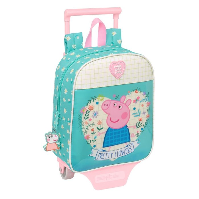Mochila Peppa Pig Pretty Flowers 22x27x10 cm SAFTA