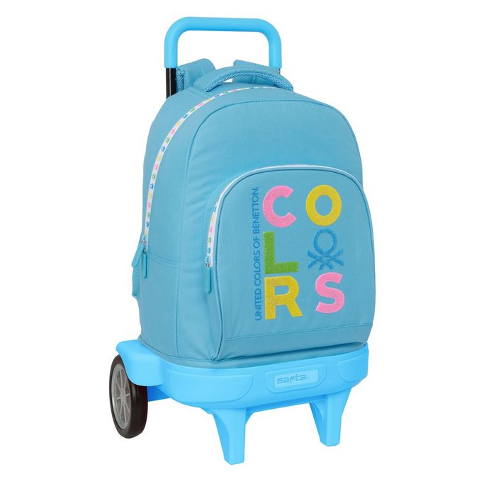 Mochila grande con ruedas Compact Evol. extraible Benetton Spring SAFTA Imagen principal del producto
