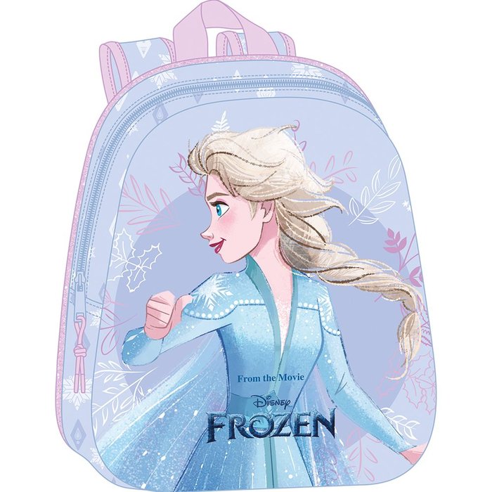 ❄️ MOCHILA GUARDERÍA 3D FROZEN 33X27CM 👑✨ Imagen principal del producto
