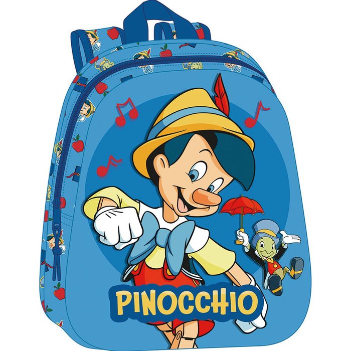 Mochila 3D Pinocchio SAFTA
