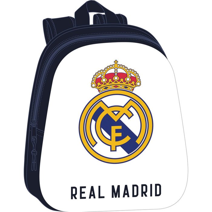 Mochila Guarderia 3D Real Madrid SAFTA 33x27cm Imagen principal del producto