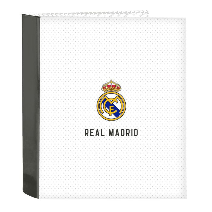 Carpeta Folio 4 Anillas Lomo Ancho Real Madrid 2024 SAFTA Imagen principal del producto