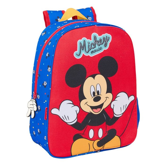 Mochila infantil adaptable Carro Front-Inter Mickey Mouse Good Day SAFTA