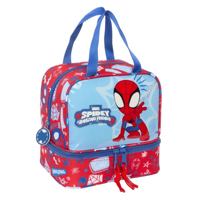 Portameriendas Spidey Rescue 20x20x15 cm SAFTA