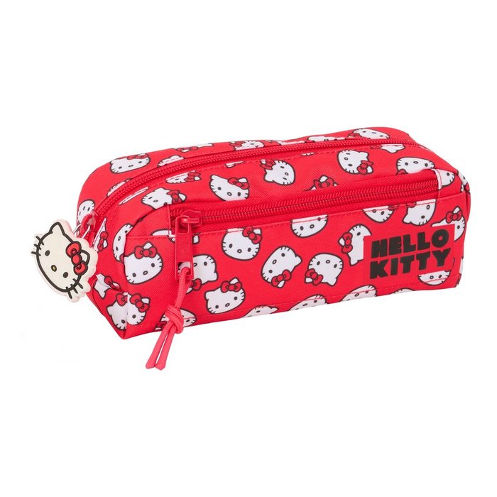 🎀 PORTATODO TRIPLE PEQUEÑO + GOMA ELÁSTICA HELLO KITTY ICONIC 🎀 Imagen principal del producto