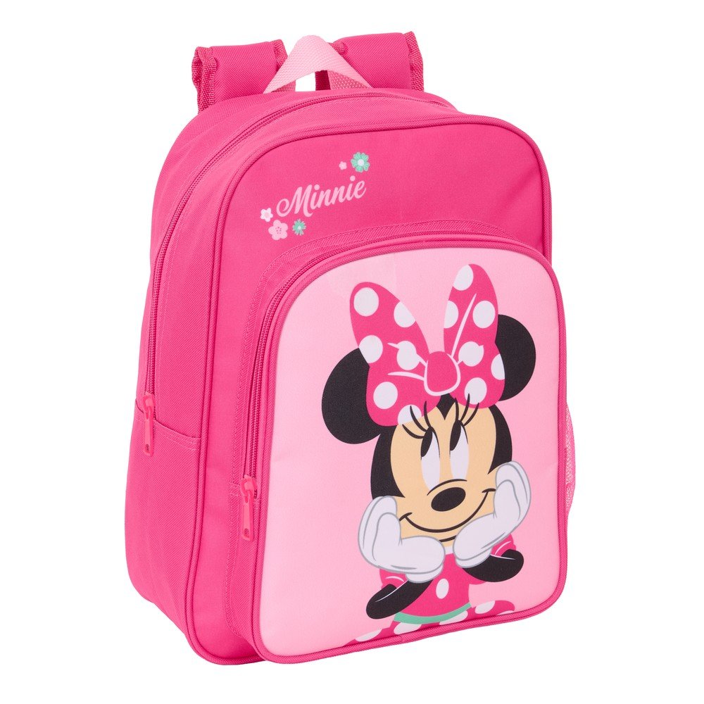 MOCHILA INFANTIL ADAPTABLE A CARRO MINNIE MOUSE | SAFTA PE Imagen principal del producto