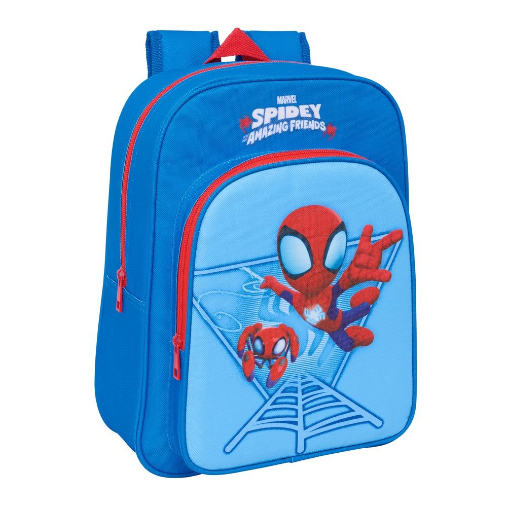 MOCHILA INFANTIL ADAPTABLE A CARRO SPIDEY | SAFTA PE Imagen principal del producto