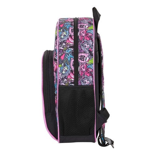 💜 MOCHILA INFANTIL ADAPTABLE A CARRO MONSTER HIGH 🖤👻✨ Imagen secundaria del producto