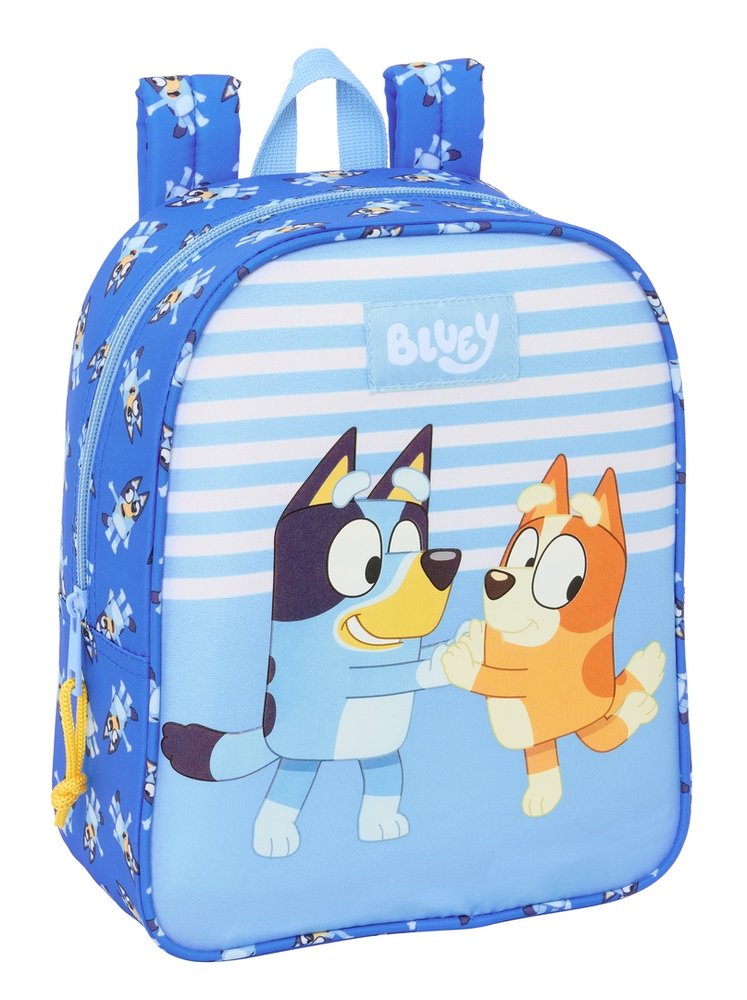 MOCHILA GUARDERIA 27CM ADAPT A CARRO BLUEY LET'S PLAY | SAFTA, S,A,