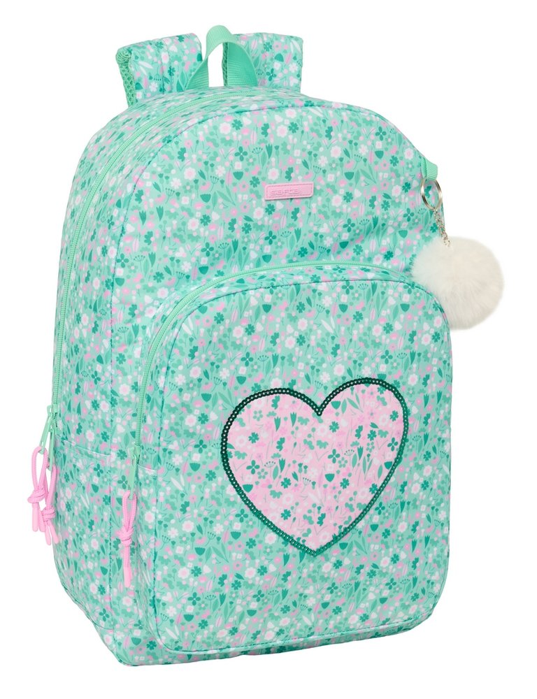 MOCHILA ESCOLAR 46CM ADAPT A CARRO SAFTA CUORE | SAFTA, S,A,