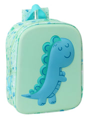 MOCHILA GUARDERIA 3D 27CM SAFTA DINO | SAFTA, S,A,