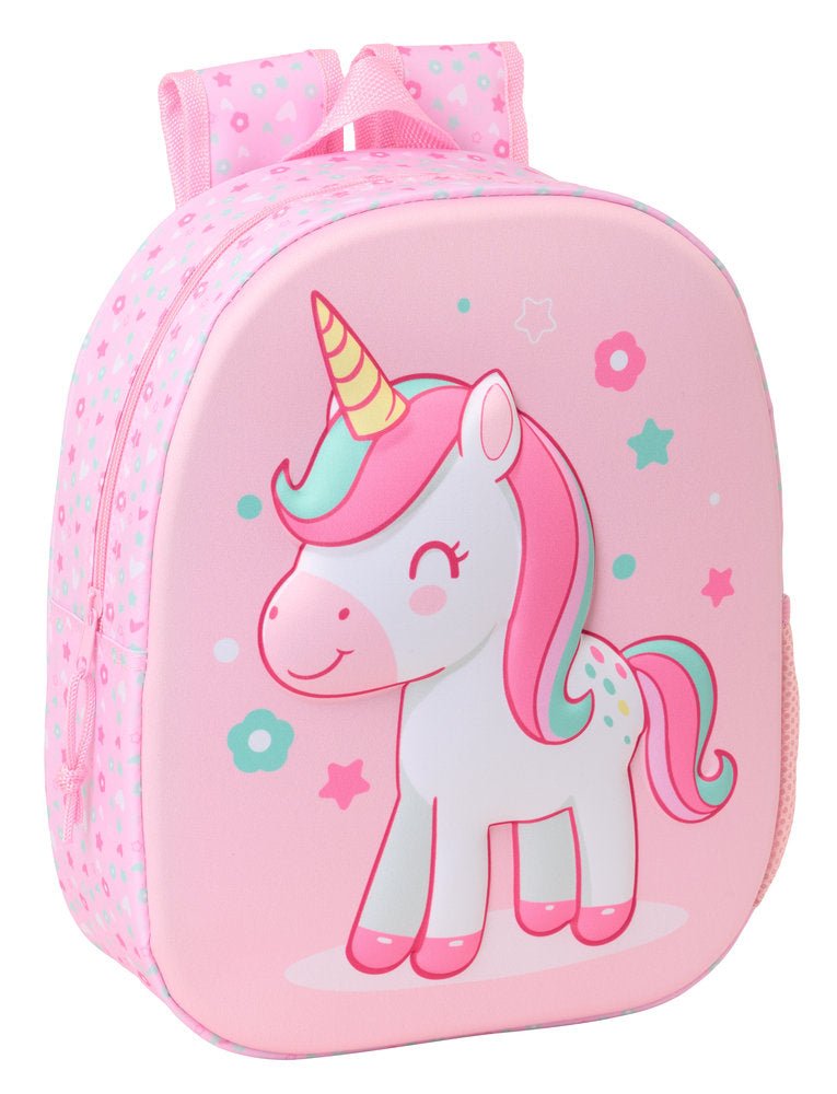 MOCHILA 3D GUARDERIA 33CM SAFTA UNICORN | SAFTA, S,A,