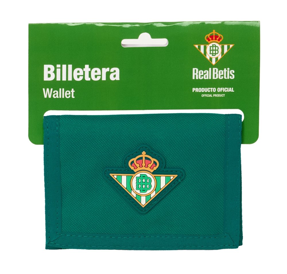 BILLETERA RESISTENTE AL AGUA REAL BETIS | SAFTA, S,A, | 1 UNIDAD | 8412688598342