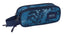 Portatodo Doble Safta New Edition Azul Marino