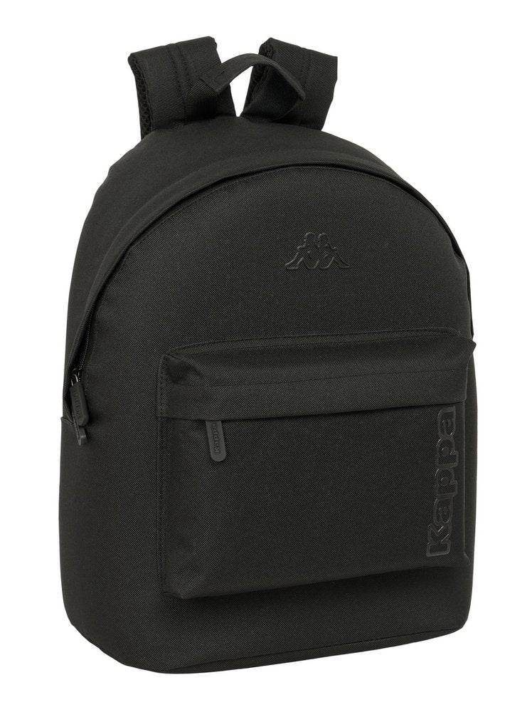 Mochila escolar 41 cm portatil 14,1 Kappa Basics negro SAFTA