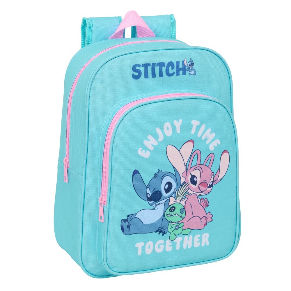 MOCHILA INFANTIL ADAPTABLE A CARRO STITCH | SAFTA PE