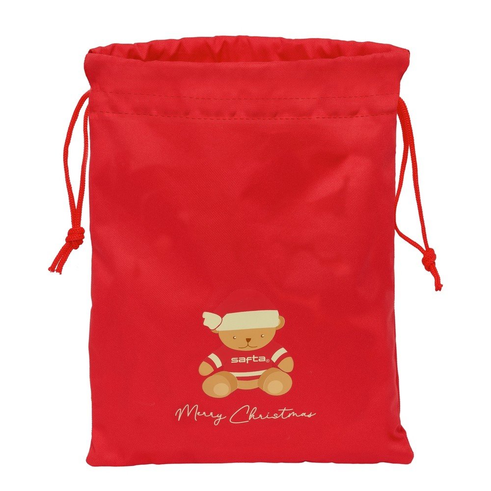 Saquito Plano Complementos Safta Rojo